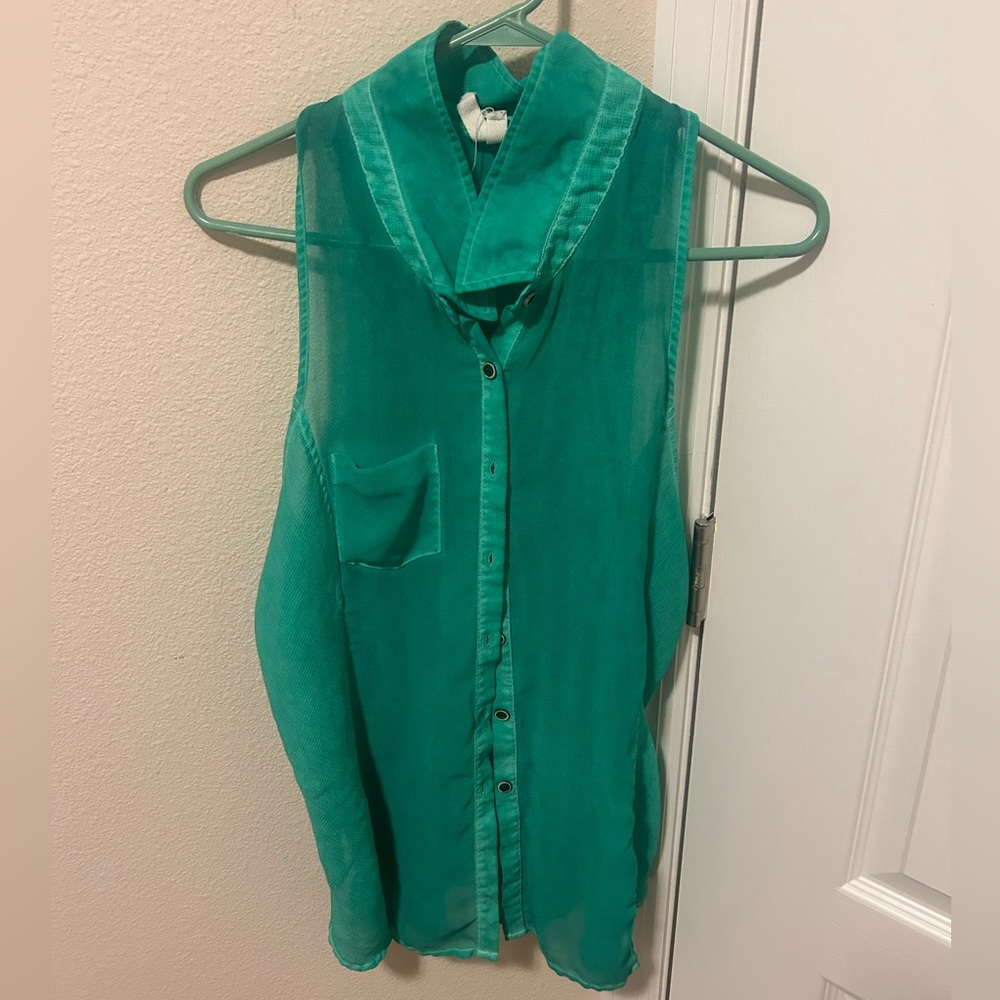 Short sleeve button up shirt
